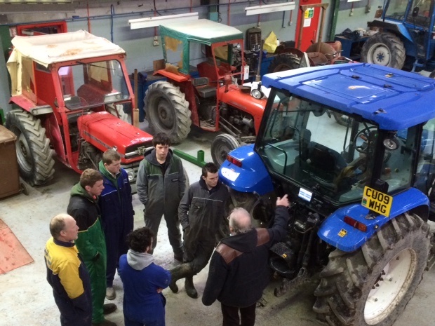 Students at Newtown Campus learning about Patchwork GPS